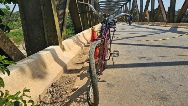 Idoso morre atropelado sobre a ponte do Rio Iaco, em Sena Madureira